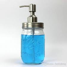 mason jar soap dispenser pump lid