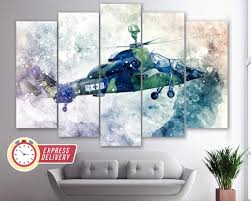 eurocopter tiger uht canvas print