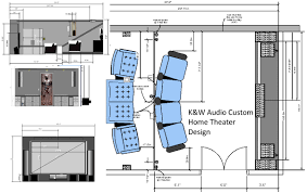 home theater room design k w audio