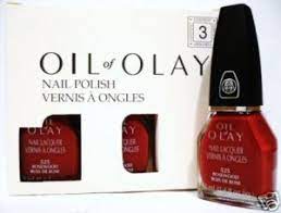 oil of olay nail lacquer rosewood 525