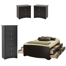 Tall Queen Storage Bed Chest