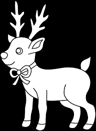 There is a chill in the air and this baby reindeer comes fully prepared for the holiday season, with woolen hat and scarf. Download Christmas Reindeer Coloring Page Christmas Coloring Pages To Print Cute Png Image With No Background Pngkey Com