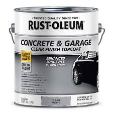 Rust Oleum 1 Gal Matte Clear Concrete