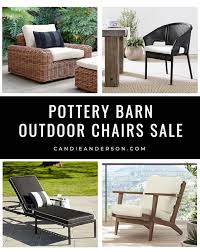 pottery barn outdoor chairs on