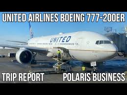 united airlines boeing 777 200er