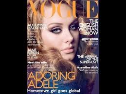 adele vogue cover inspired makeup