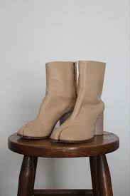 Maison Margiela Tabi Ankle Boots Nude 37 | eBay