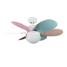 Orion Ac Ceiling Fan With Light Pastel