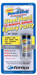 Fernco Pow R Stick Mighty Putty Epoxy Repair Grey On Popscreen