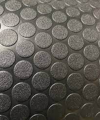 65mm black rubber coin flooring 8 6
