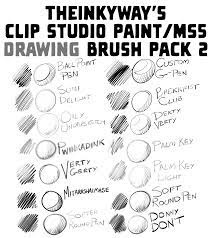 clip studio paint brush pack