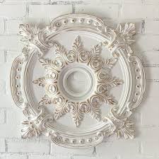 Hand Painted Ceiling Medallion French