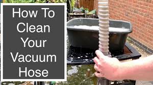how to clean your vacuum hose you