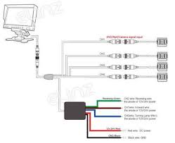 The easiest way to understand how a standard backup camera system is power to the camera is usually drawn directly at the reverse tail light. Ay 8122 Camera Wiring Schematic Schematic Wiring