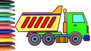 Truck sampah adalah truk yang dibuat khusus dan digunakan sebagai truk pengangkut sampah. Cara Menggambar Truk Selangkah Demi Selangkah Menggambar Dan Mengecat Truk Belajar Warna Youtube