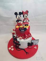 minnie and mickey mouse cake cake by