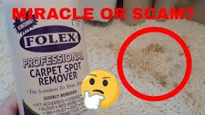 folex instant carpet spot remover best