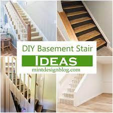 10 Diy Basement Stair Ideas To Make For