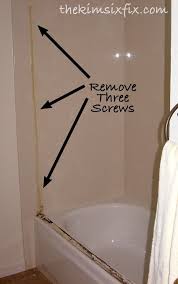 removing sliding glass shower doors