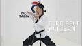 Blue Belt Pattern by Taeseong Taekwondo - YouTube
