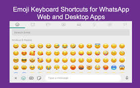 emoji shortcuts for whatsapp web and