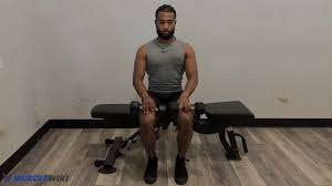 musclewiki dumbbell seated calf raise