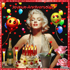 10 j alphabet gif download; Bon Anniversaire Marilyn Picmix