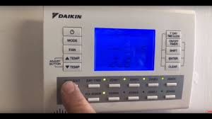 The centralised control is displayed if the system. Tutorial 10 How To Set Day Time On Daikin Zone Controller Youtube