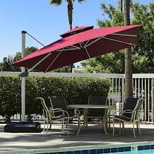 Purple Leaf Patio Umbrella 10ft Outdoor