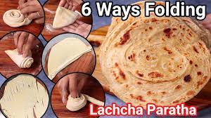 easy lachcha paratha folding techniques