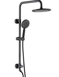 As the shower height is adjustable according to your height and preference, these showers are quite popular now. Shower Heads System Including Rain Fall Shower Head And Handheld Shower Head With Height Adjustable Holder Solid Brass Rail 60 Inch Long Stainless Steel Shower Hose Oil Rubbed Bronze Buy Online