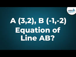 Find Equation Of A Line Given The