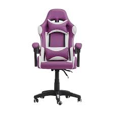 corliving raers gaming chair purple