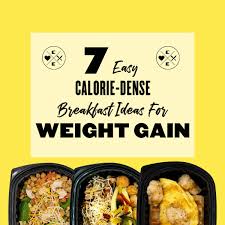breakfast for weight gain 7 easy ways