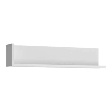 Lyon 130cm Wall Shelf In White And High