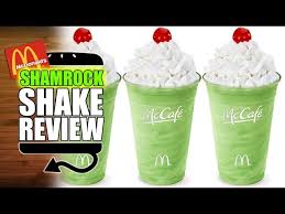 mcdonalds shamrock shake review