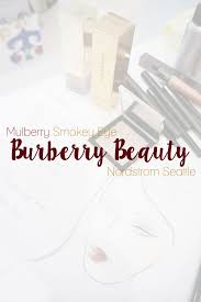 burberry beauty mulberry smokey eye