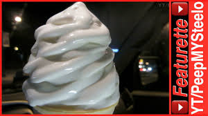 mcdonalds ice cream cone in vanilla