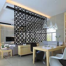 12 Piece Black Hanging Room Divider