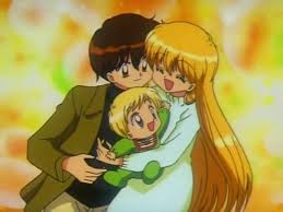 Ruu, Miyu and Kanata at Episode 25