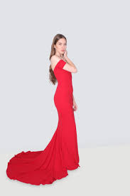 Rent Abyss By Abby Off The Shoulder Jersey Mermaid Gown In
