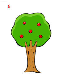 easy tree drawing how to draw a tree