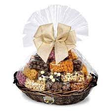 dry fruits and chocolate gift basket