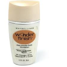maybelline wonder finish clean powder