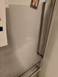White vinegar is capable of cleaning stainless steel things like the doors of. Does Anyone Know If I Can Fix My Stainless Steel Fridge The Finish Was Ruined Because Someone Used A Cleaning Product On It Howto