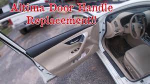2018 nissan altima broken door handle