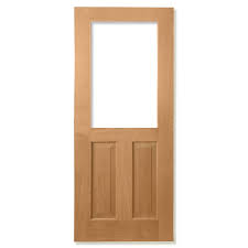 Solid Timber 2 Panel External Door
