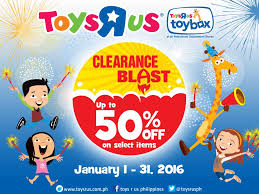 toys r us clearance january 1