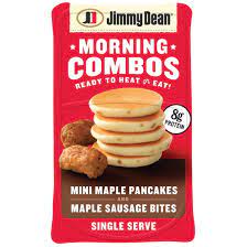 jimmy dean mini maple pancakes and