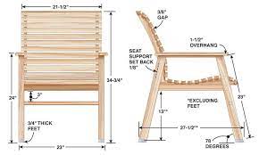 Patio Chair Popular Woodworking